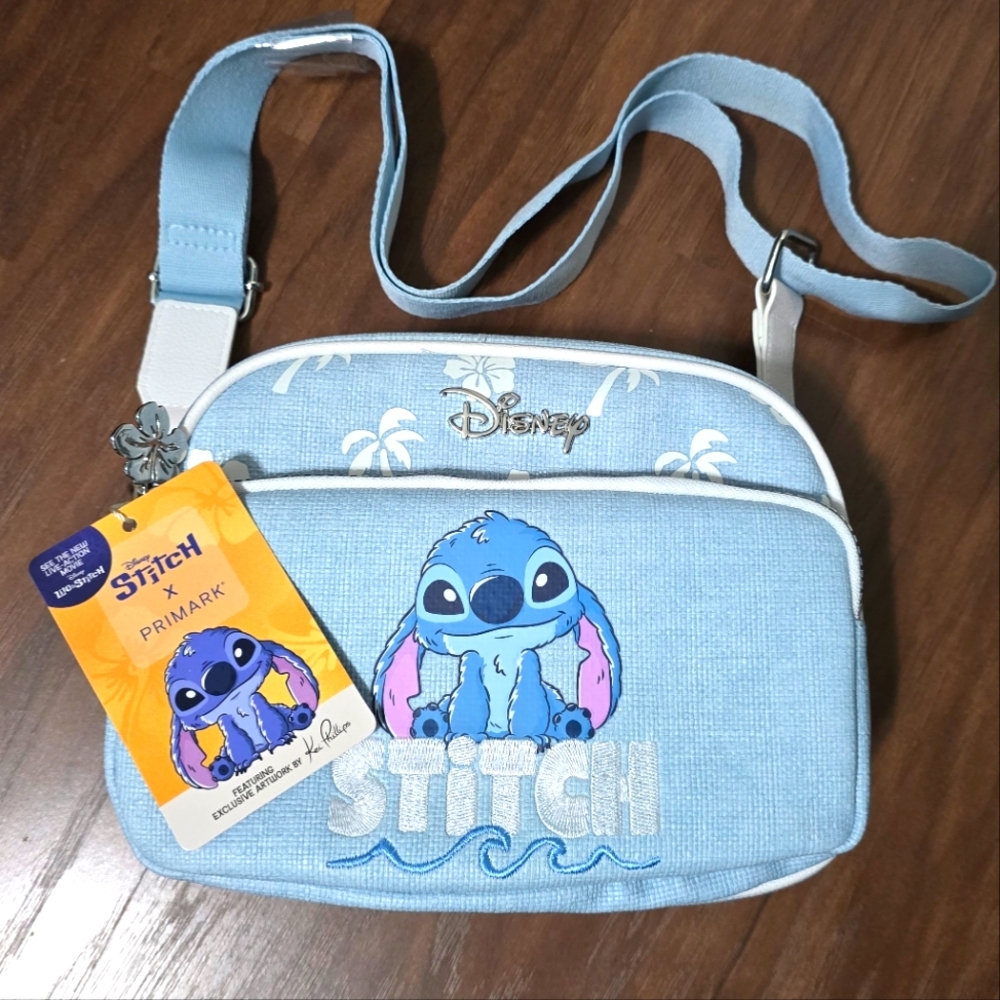 Disney Stitch Blue Crossbody Bag